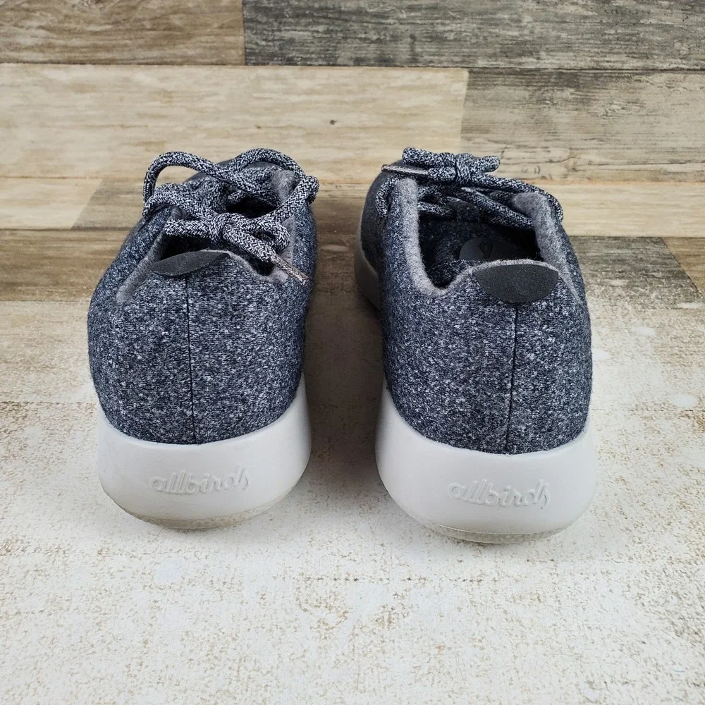 Allbirds Wool Runner Mens Shoes Sz 9 M Natural Gray Merino Wool Lace Up Sneaker